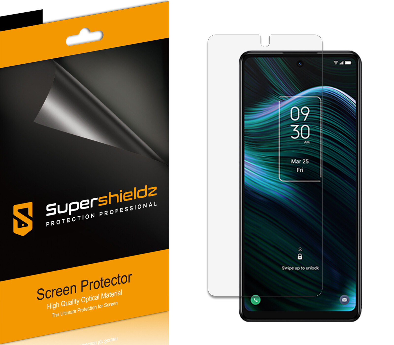 6X Supershieldz Clear Screen Protector Saver for TCL Stylus 5G