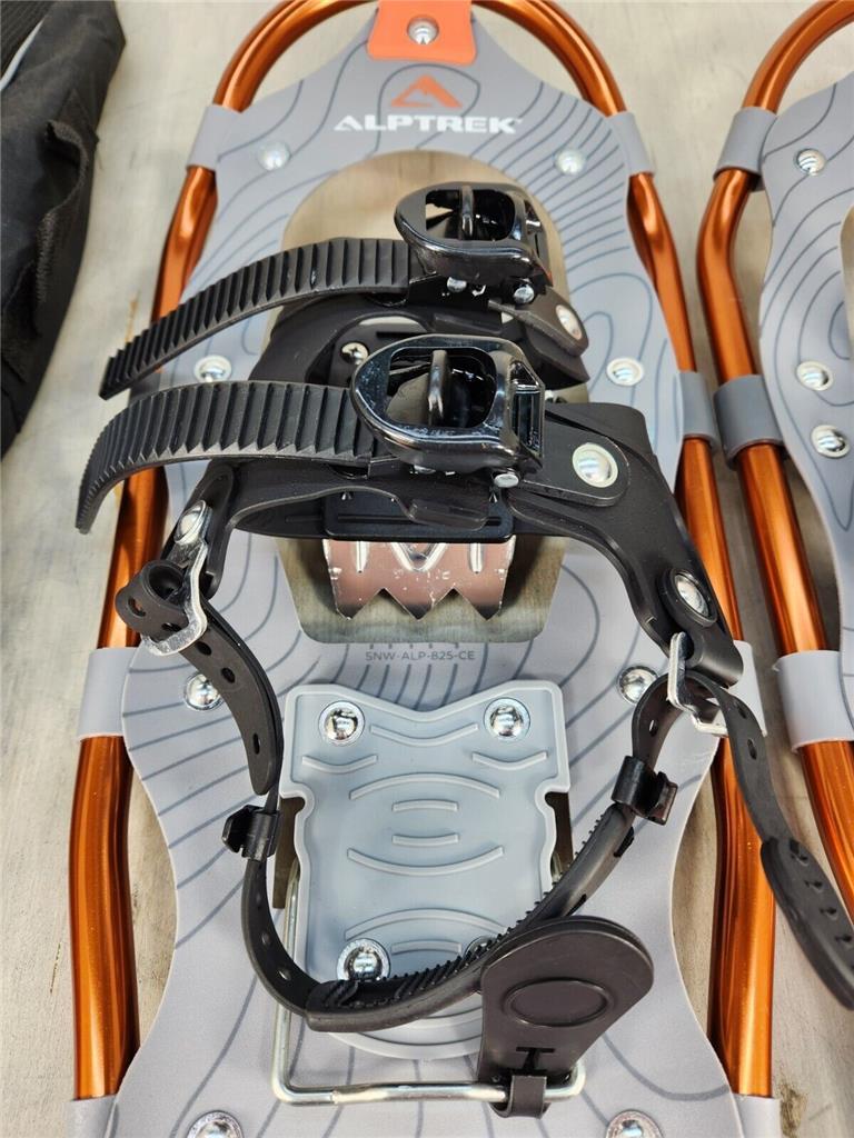 ALPTREK 825 Snowshoe Kit Sawtooth Angular Frame Large 8" x 25" 200 lbs