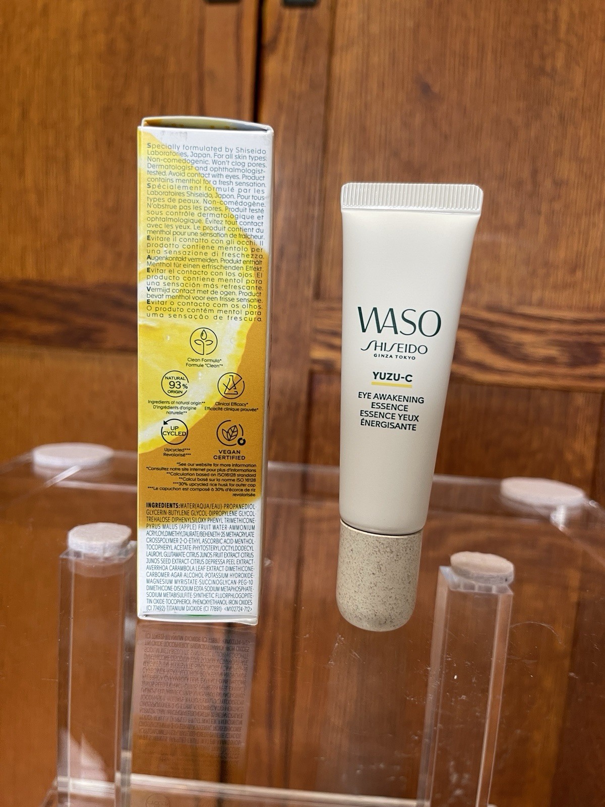 Shiseido WASO Yuzu-C Eye Awakening Essence Vegan Hydrating Vitamin C 20ml