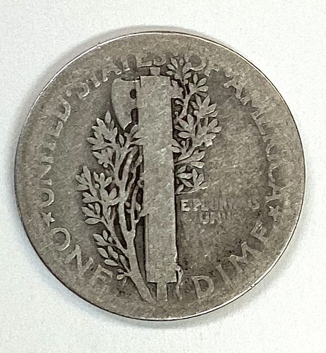 1923 Mercury Silver Dime