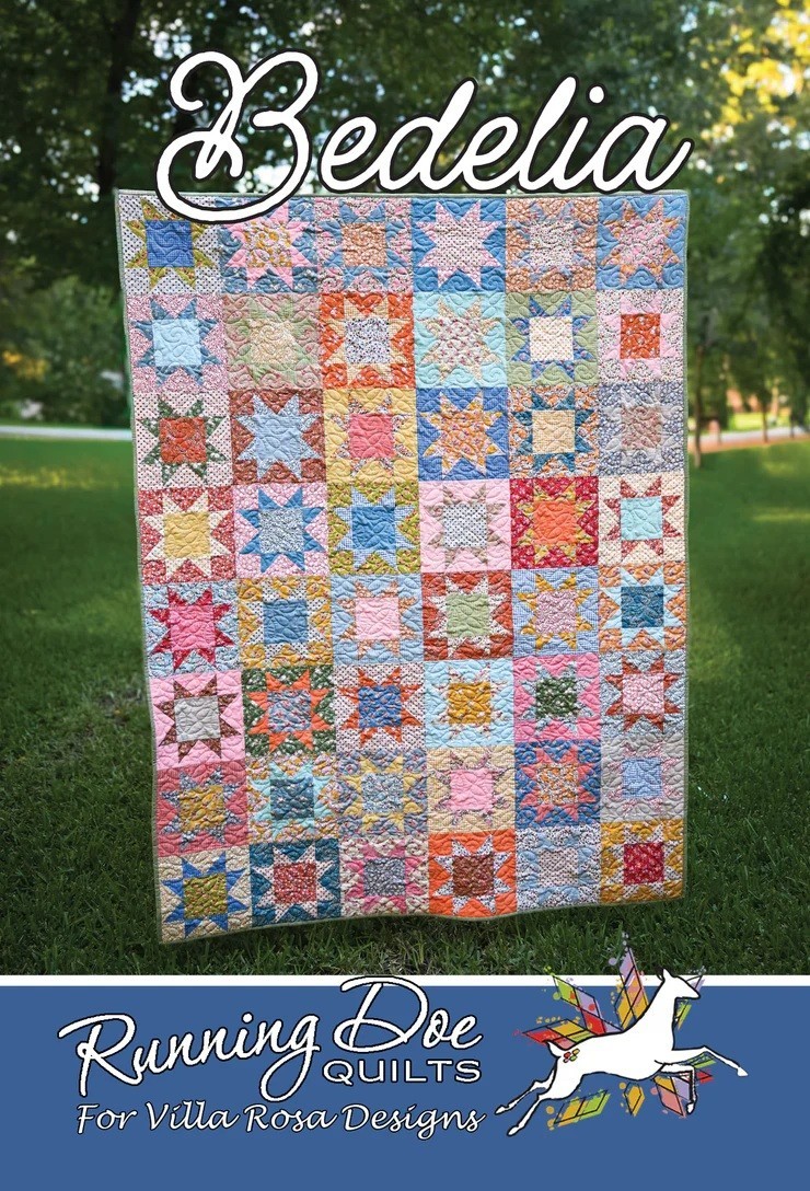 Bedelia Quilt Pattern- Using Fat Eighths or Fat Quarters