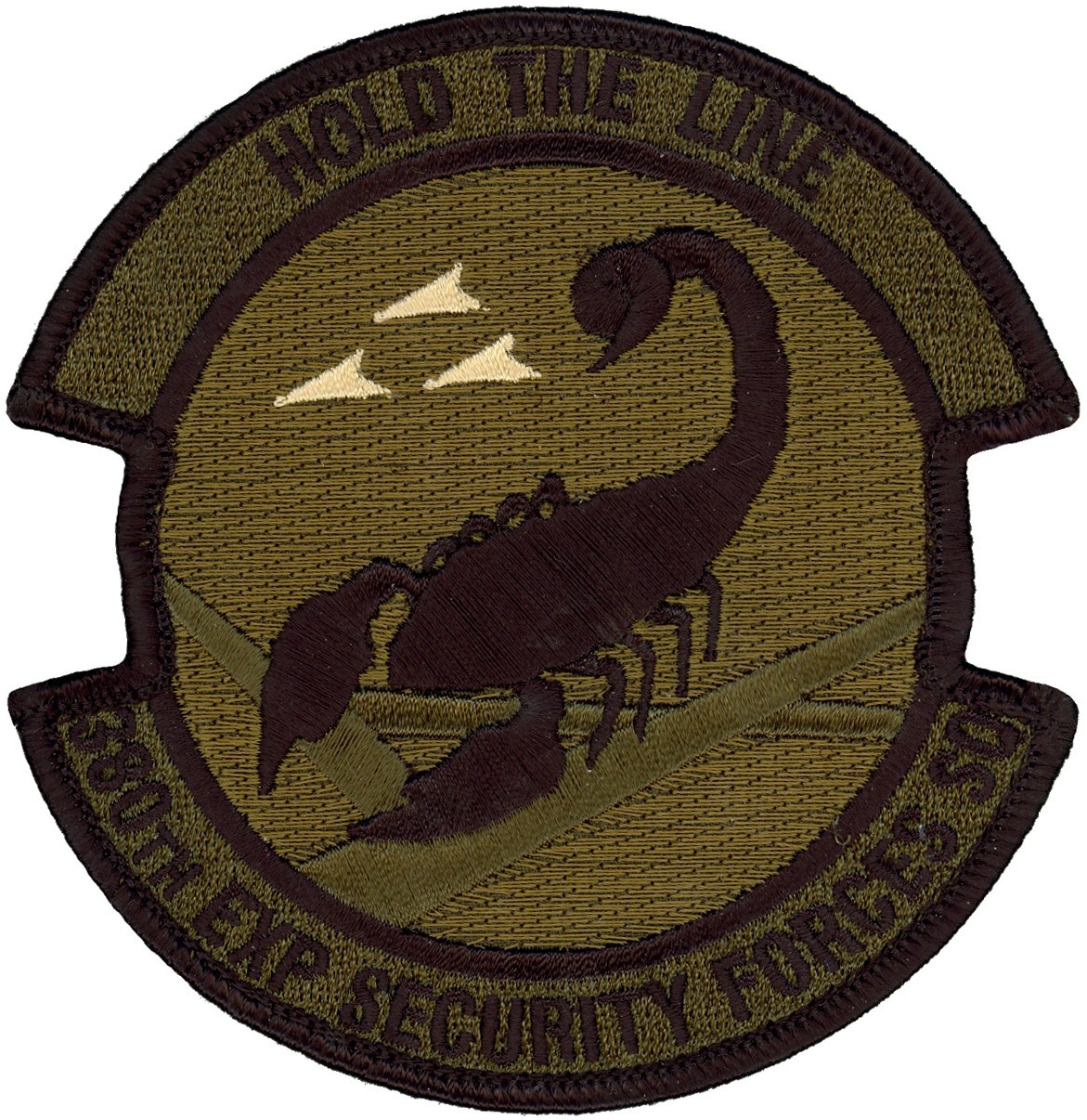 USAF 380th EXPEDITIONARY SECURITY FORCES SQUADRON PATCH - OCP