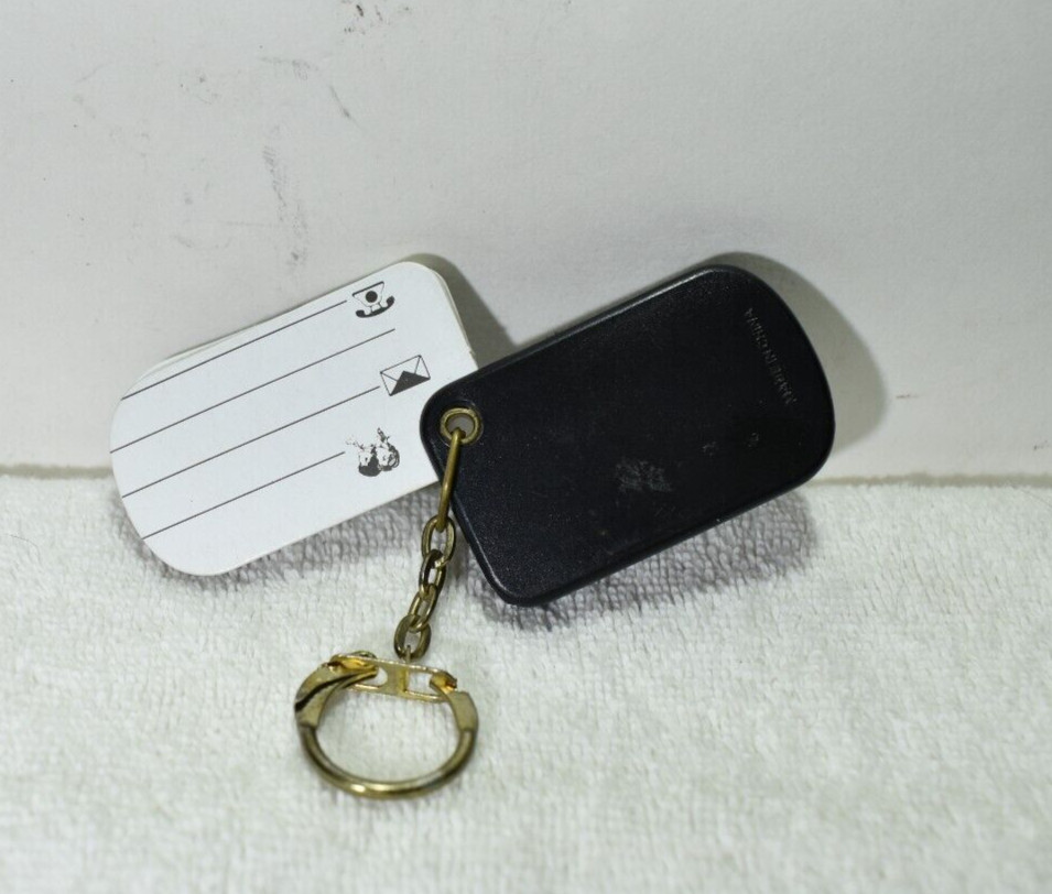 Vintage Keychain Telephone Directory/Address/email combo H1