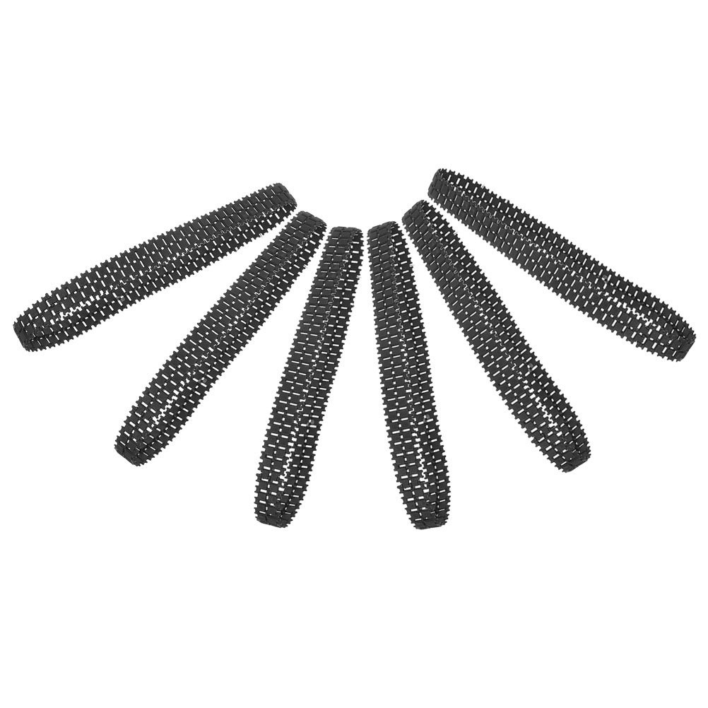 6 Pcs Remote-controlled Tank Tracks Diy Replacement Model Replaceable