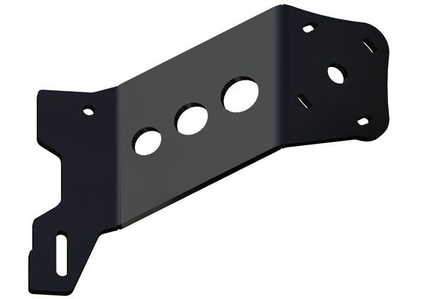 Power-Pole Plate Kit M-2-6 Starboard (Black)