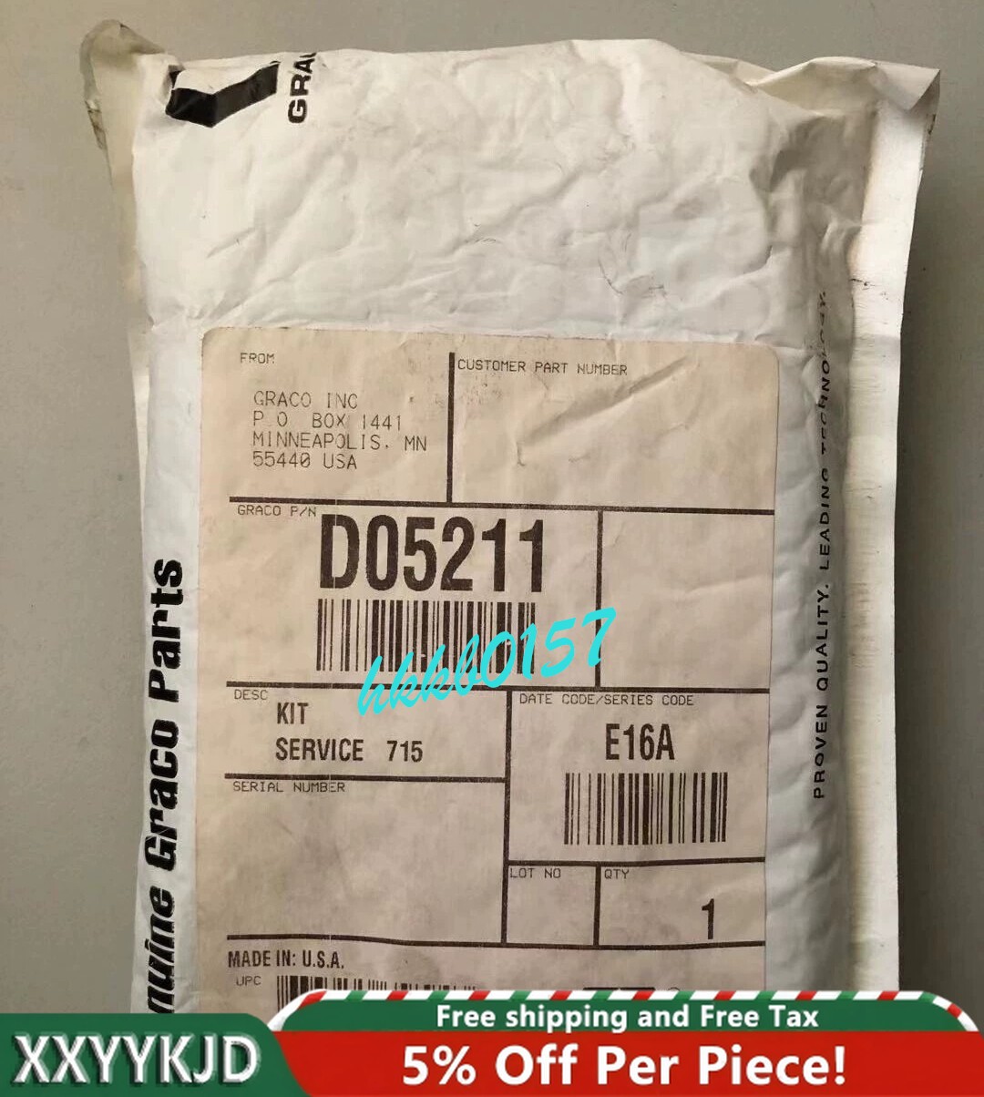 D05211 GRACO Air Operated Diaphragm Pump Repair Kits brand new#HB