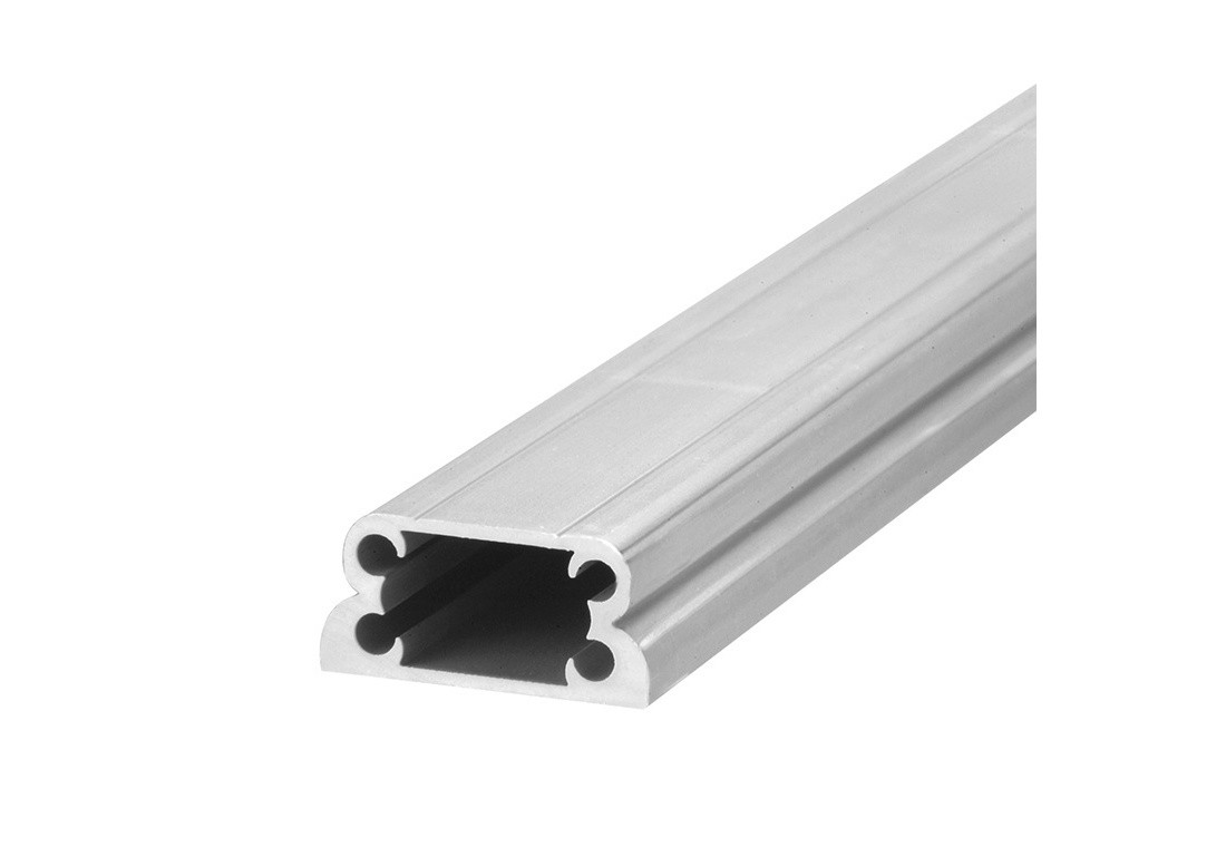 CRL 100 Series 12" L Rail Connecting Block, Chromate, Heavy-Duty