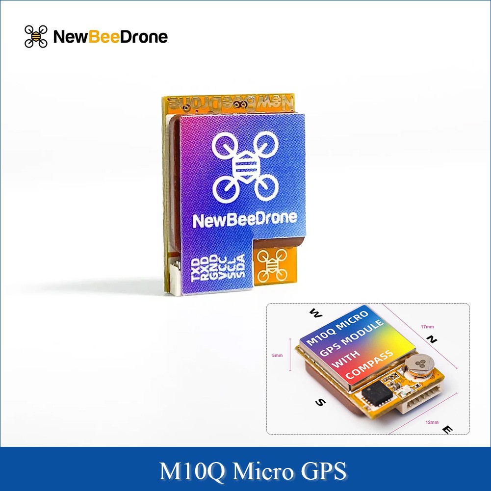 NewBeeDrone M10Q Micro GPS Module with Compass for FPV Drone
