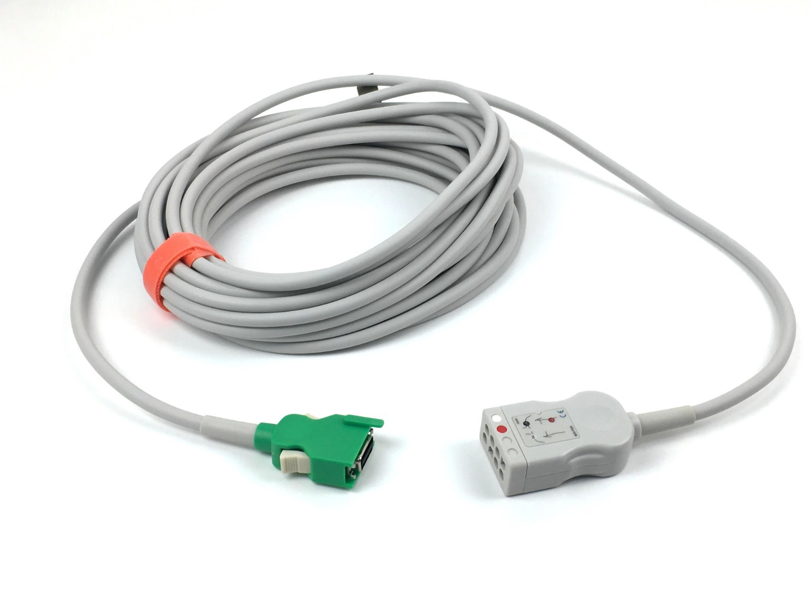 Compatible 3-Lead ECG Trunk Cables AHA 10M for Nihon Kohden (1Pc)