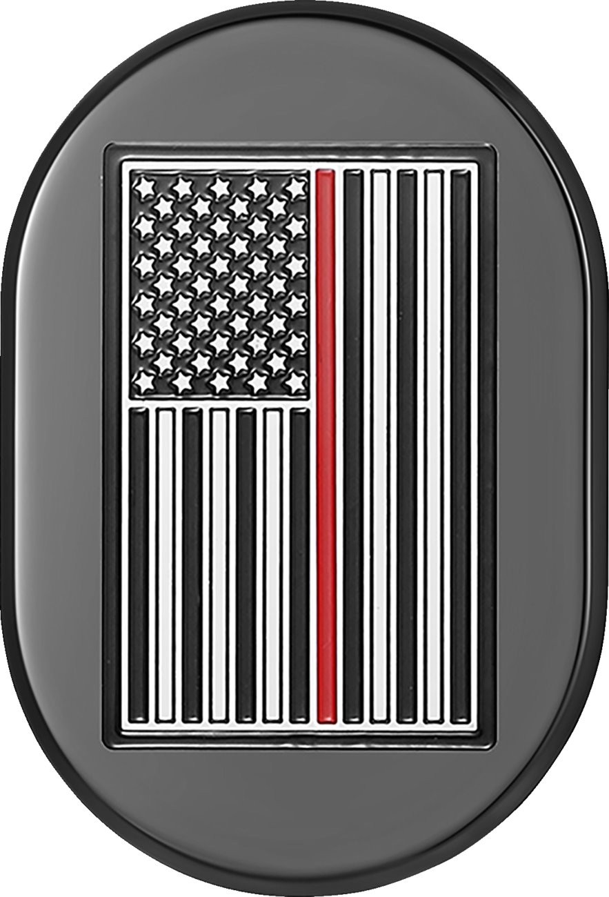 Figurati Thin Red Line Flag Right Black Antenna Cover (FD75-AC-BLK-RT)