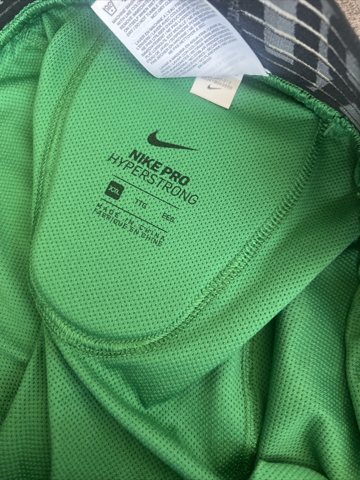 2XL NIKE PRO HYPERSTRONG PLAYER ISSUED LENGTH PADDED TIGHTS