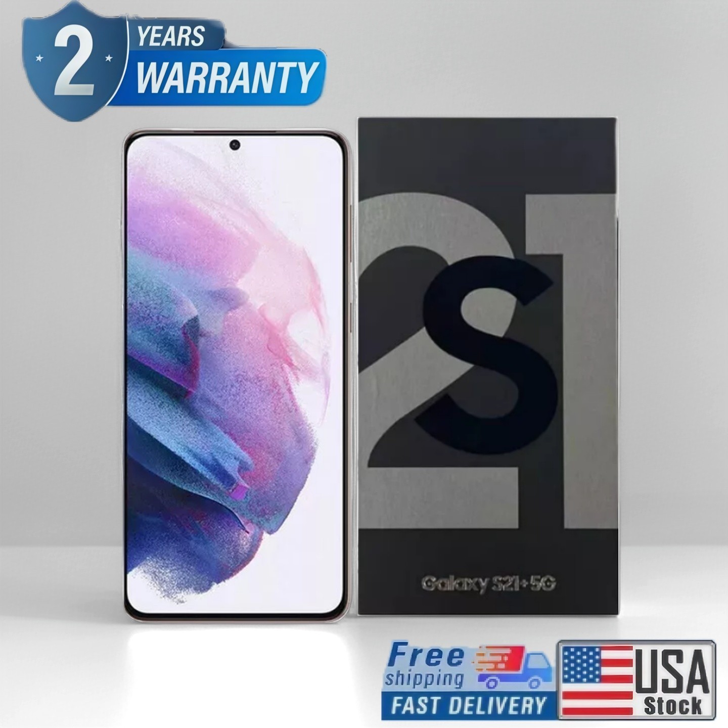 🎉NEW Sealed SAMSUNG GALAXY S21+ PLUS 5G 128GB/256GB SM-G996U1 Factory Unlocked