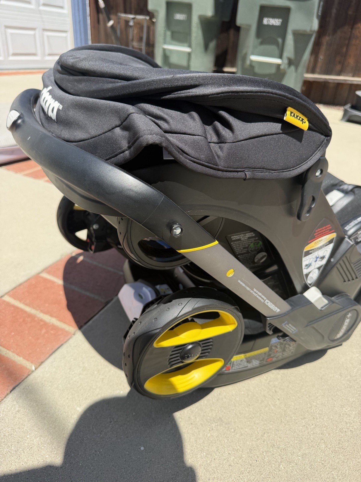 Doona Infant Stroller Nitro Black Excellent Condition W/ Base