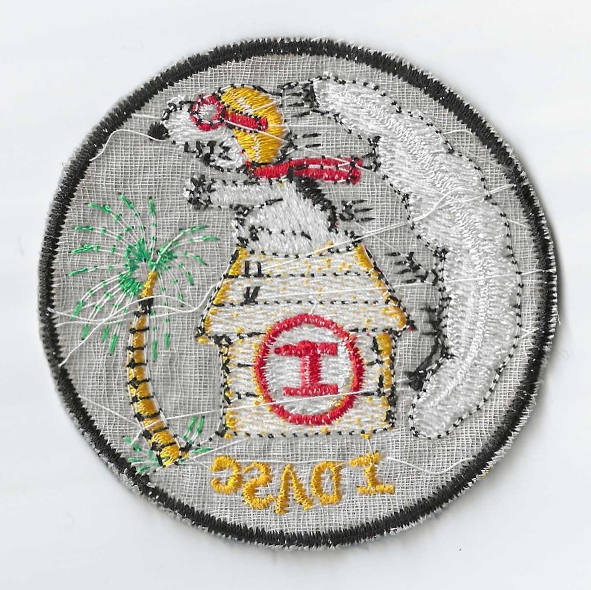 Original Vietnam War Jacket Patch USAF Snoopy Flight I Corps Direct Air Support