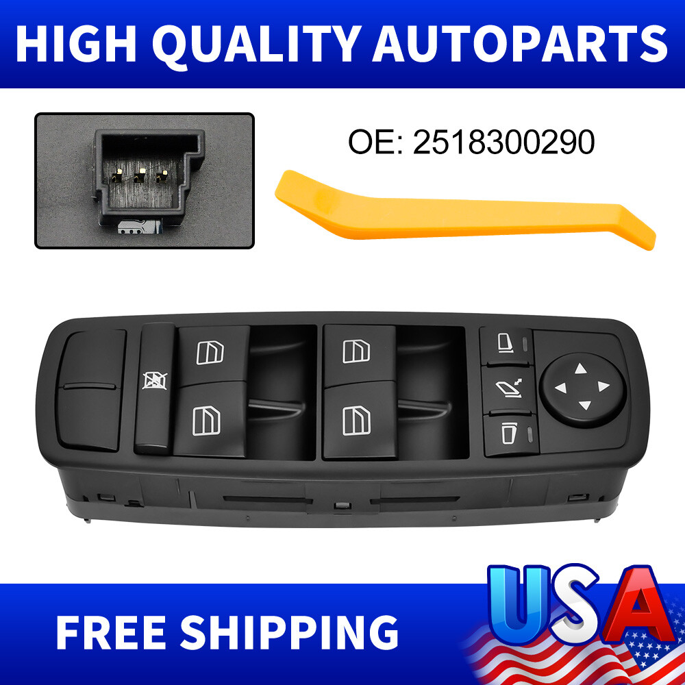 Power Window Door Switch 2518300290 Fit For 06-11 Mercedes-Benz ML350 GL350 R350
