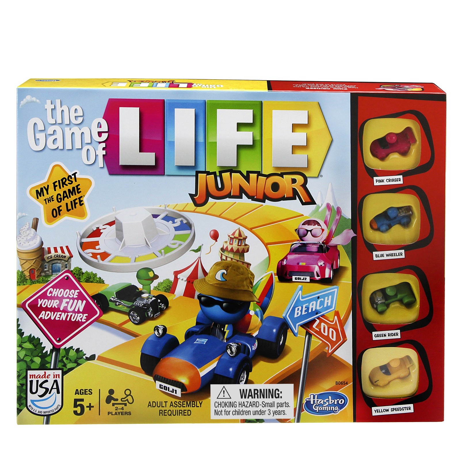 Hasbro Gaming The Game of Life Board (Amazon Exclusive) Medium, Brown