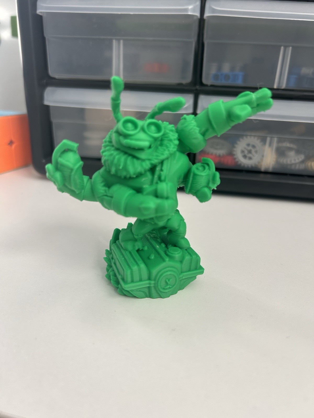 Skylander Thrillapede 3D Print (Works In Game)