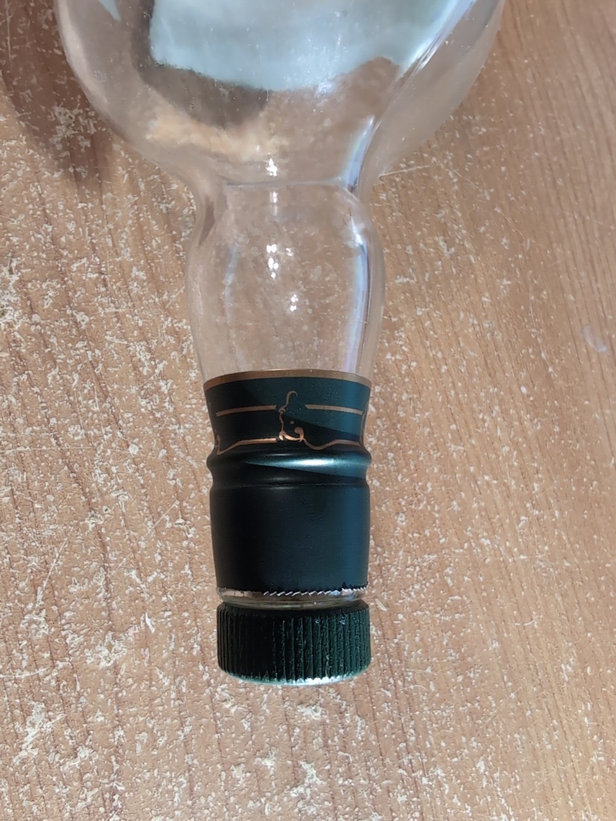 Buffalo Trace Empty Glass Bottle