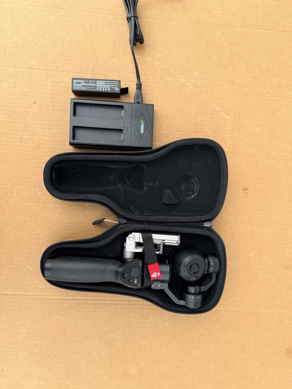 DJI Osmo OM160 Zenmuse X3 Gimbal Handheld Camera w/New Battery,Charger