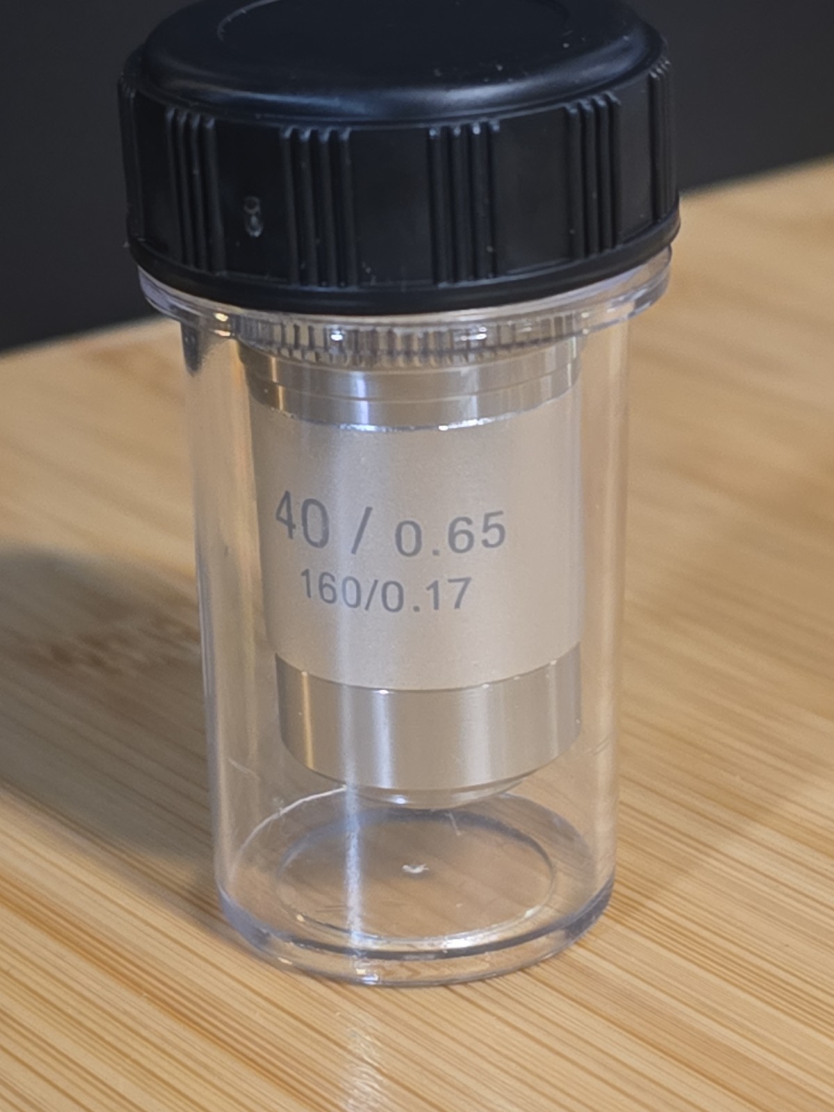 Amscope 40X (Spring) Achromatic Objective Compound Lens Microscopes 20mm