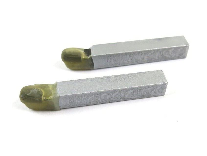 2pcs ACT BR-5 RH C2 Carbide Brazed Lathe Tool Bits 5/16" x 5/16" Shank