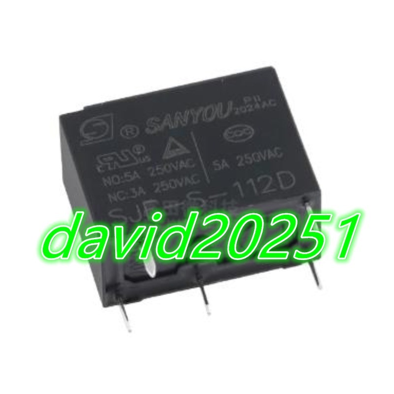 10PCS NEW SJE-S-112D 5-pin Relay #CX