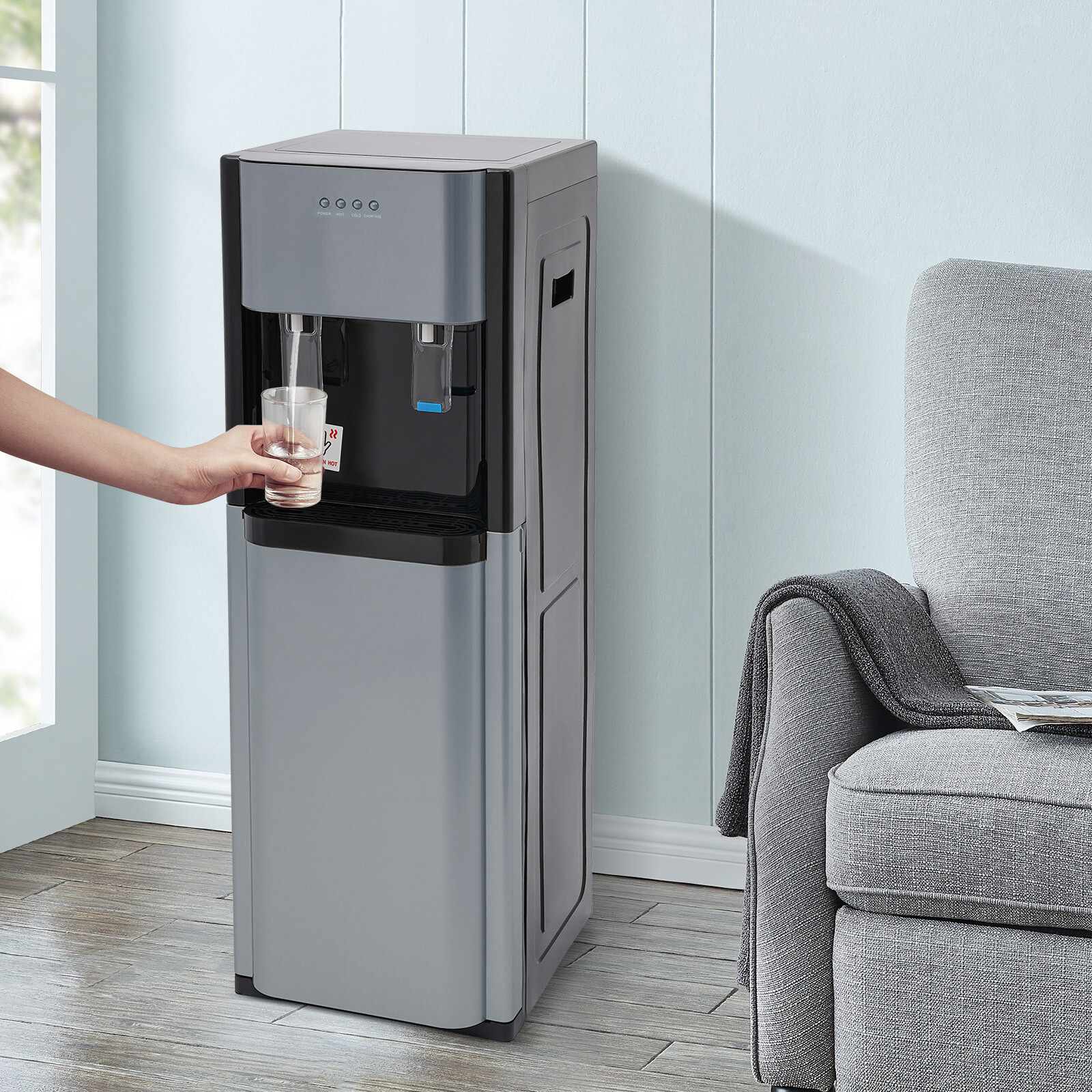 Water Cooler Dispenser Home Drinking Machine Bottom Loading 20L/5.28 Gallon NEW