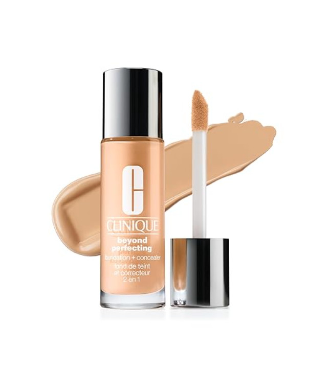 CLINIQUE BEYOND PERFECTING FOUNDATION + CONCEALER LIQUID  1 OZ 30ML NEW CORK