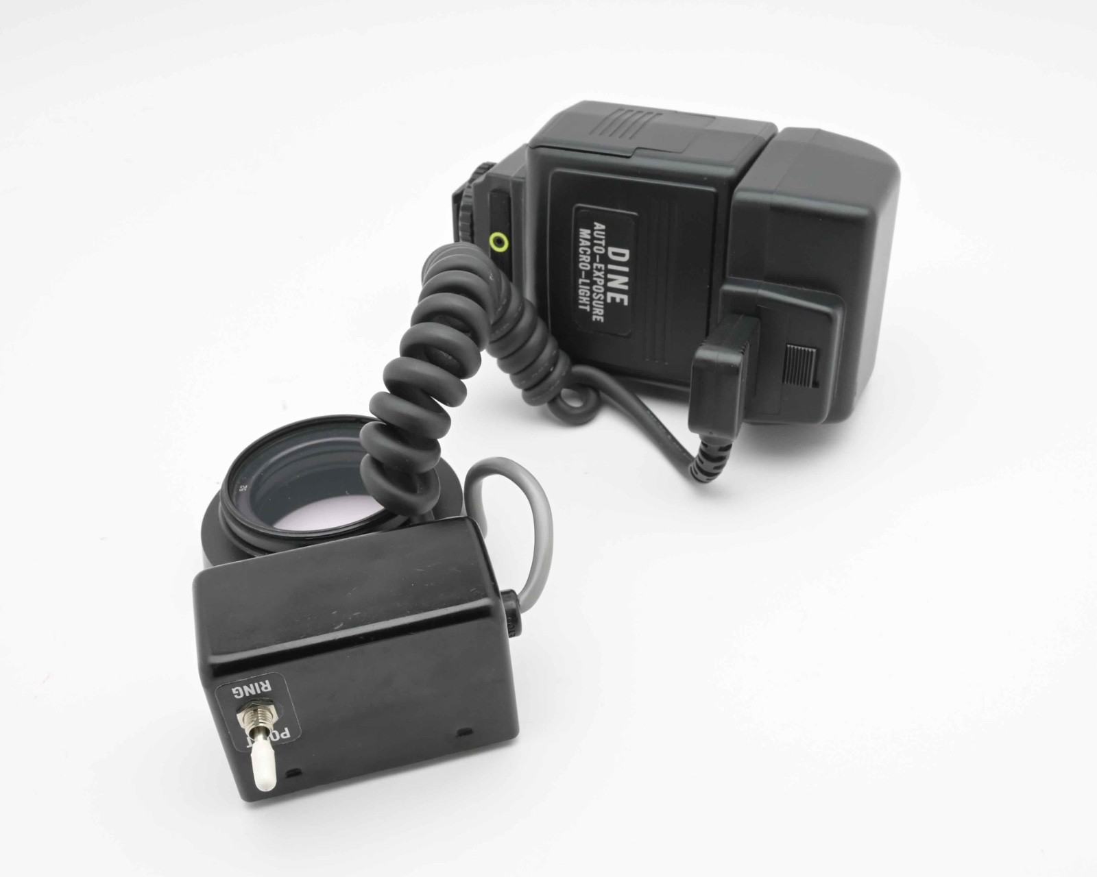 Lester Dine Auto Exposure Macro Ring Light Flash for Nikon 52mm Lens (#20291)