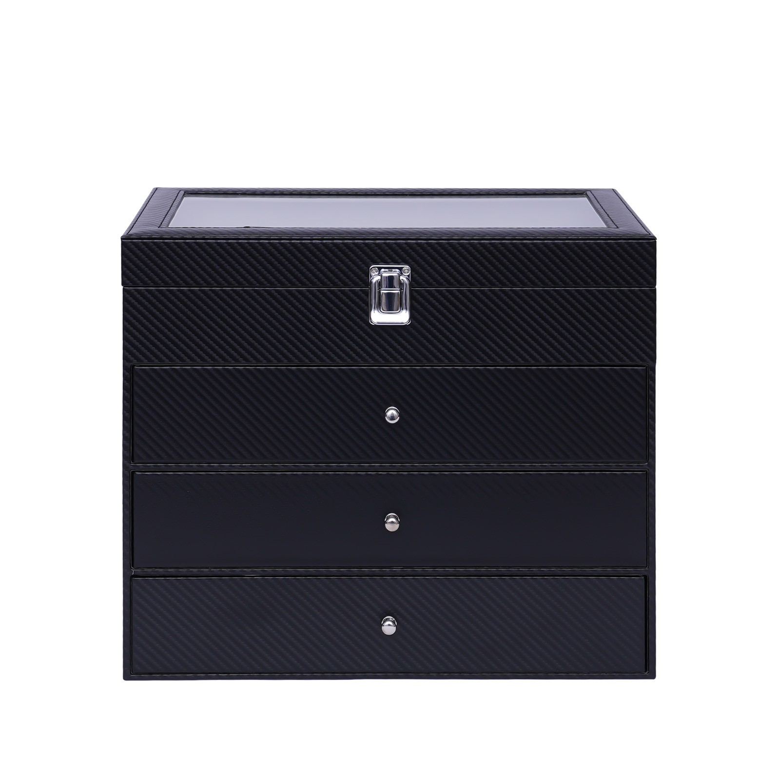 24-Slots Multiple Glasses Organizer Eyeglass Sunglass Storage Box Display Holder