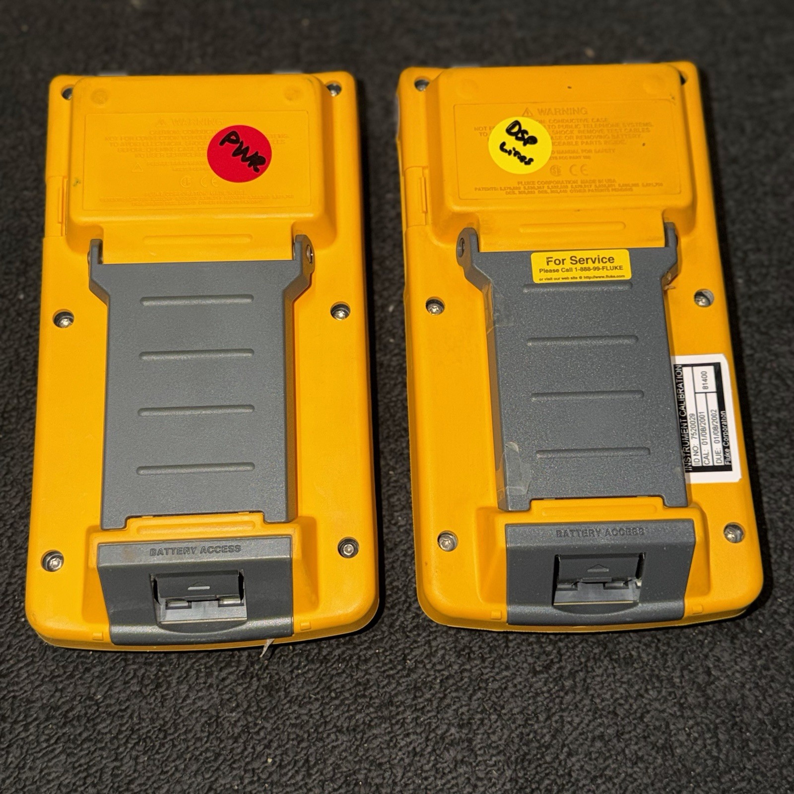 Fluke Networks DSP-4000 Cable Analyzer + DSP-4000SR Smart Remote - Parts
