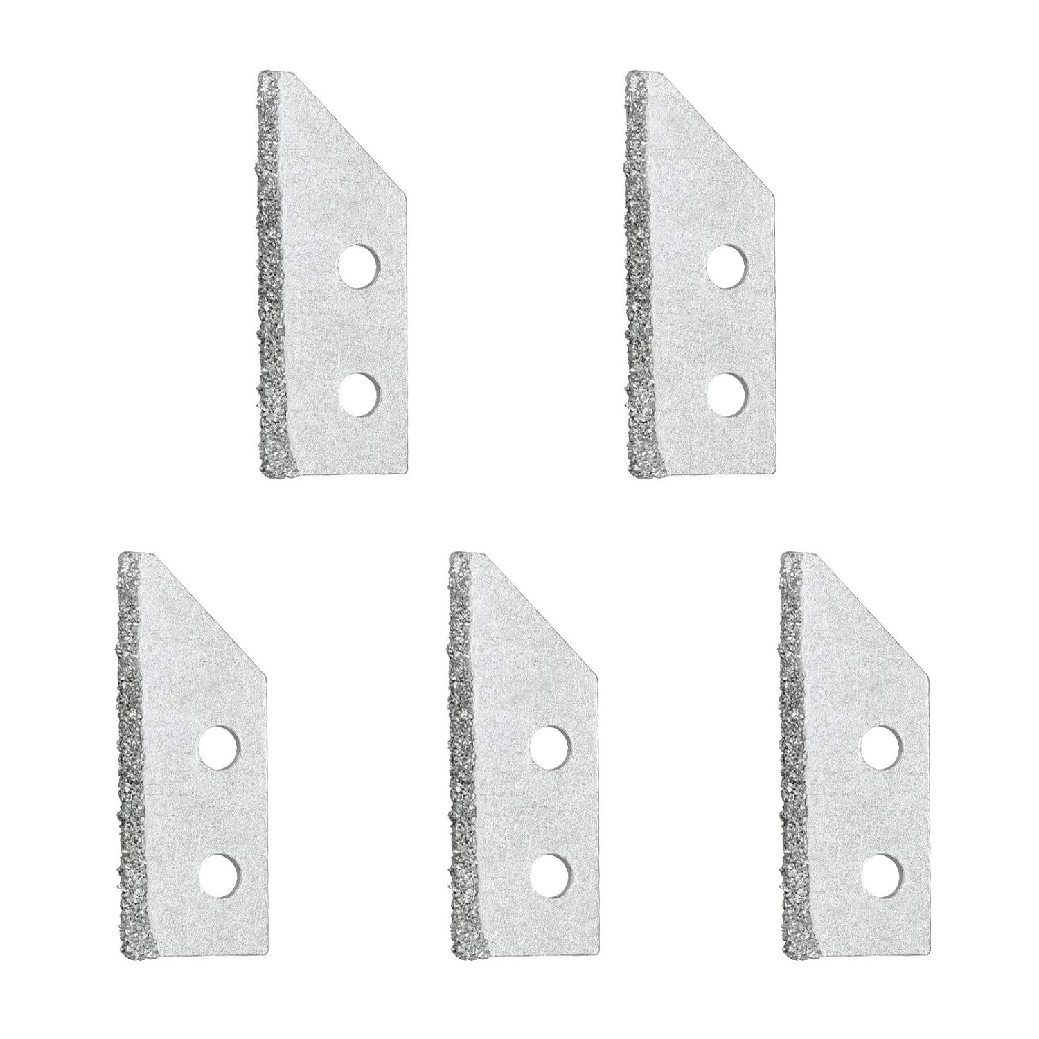High-Quality 5-Pack Diamond Blades for Grout Saw - Easy Replacement & Versatile