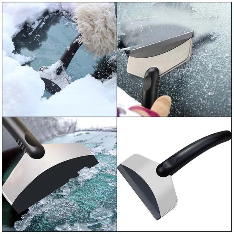 2X ICE SCRAPER SNOW SHOVEL CAR WINDSHIELD WINTER DEFROSTING MORE USES