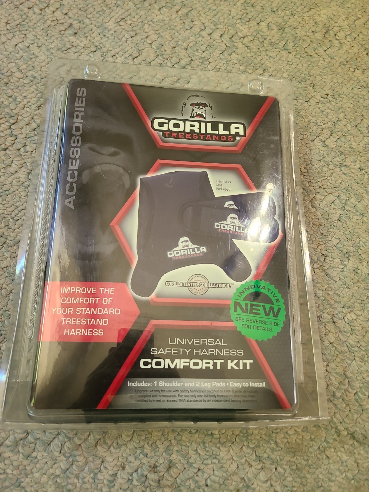 Gorilla Treestands 49085 Universal Treestand Safety Harness Comfort Kit