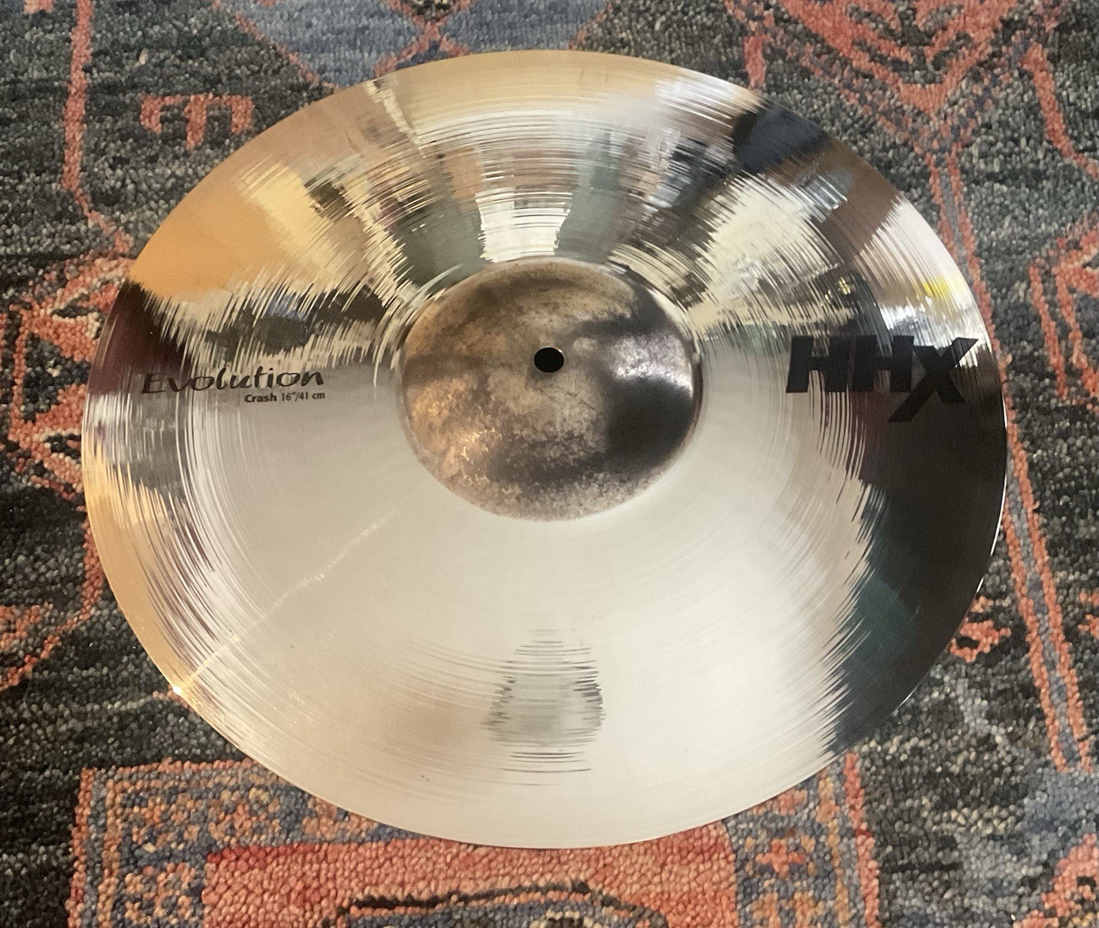 Sabian 16” HHX Evolution Crash Cymbal - Brilliant Finish