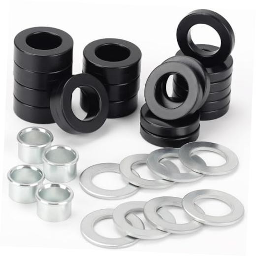 Bearing Bore Hole and Hub Length Adjustment Hardware Kit, with Flanged