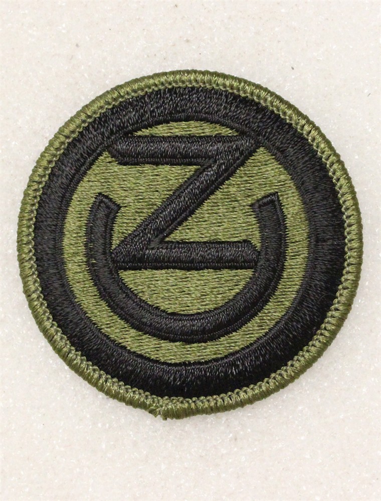 Army Patch: 102nd Army Reserve Command (old 102nd Div) - subdued, merrowed edge