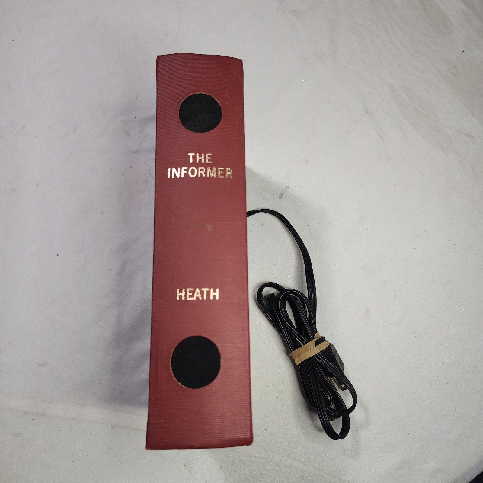 VTG Heathkit GD39 "The Informer" HIDDEN BOOK Ultrasonic Intrusion Alarm UNTESTED