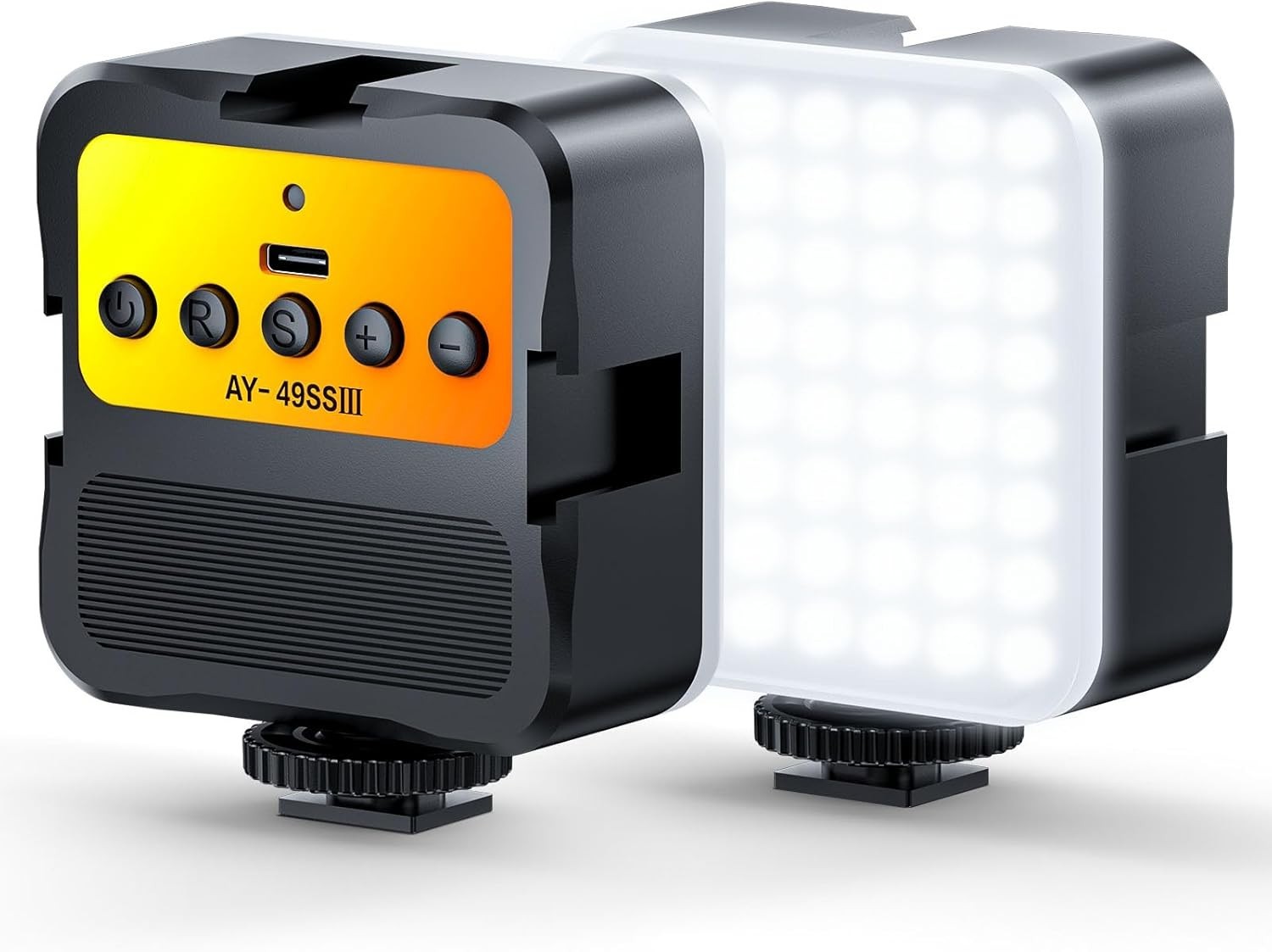 Cold Shoe Camera Light: Adjustable Color Temperature for Perfect Selfies & Vlogs