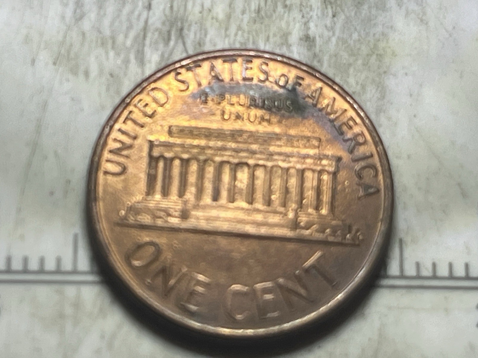 1992 D DDR Lincoln Memorial Building