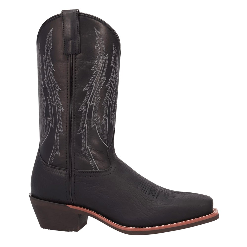 Laredo Cody Square Toe Cowboy  Mens Black Casual Boots 70036