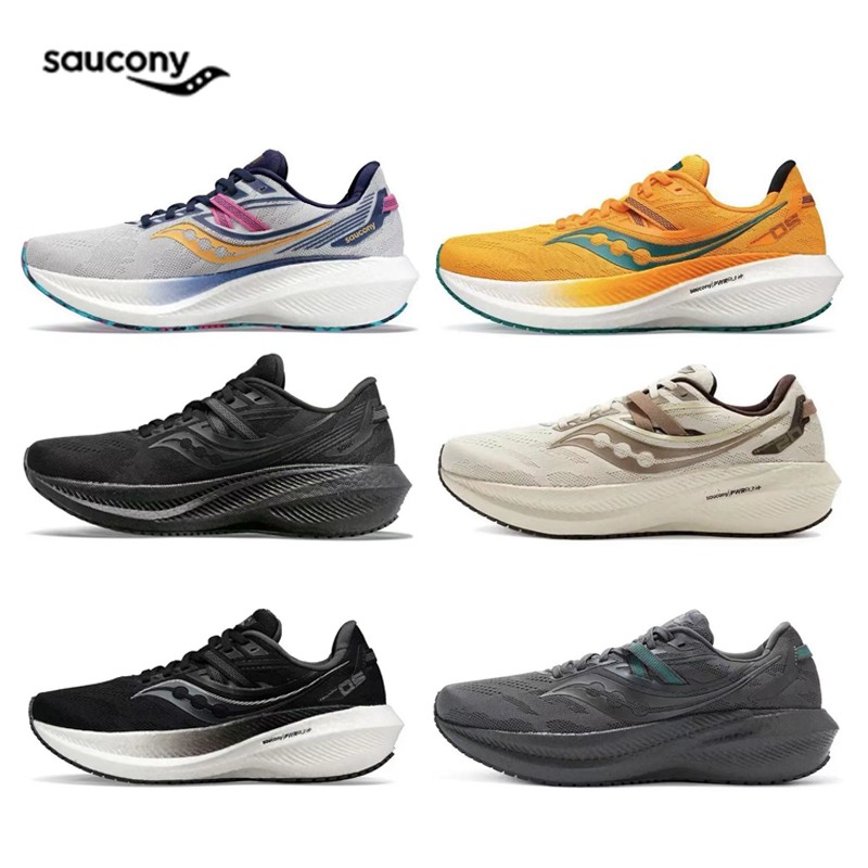 Saucony Men's Women Triumph 20 Running Sneaker Walking Lightweight Sports Shoes