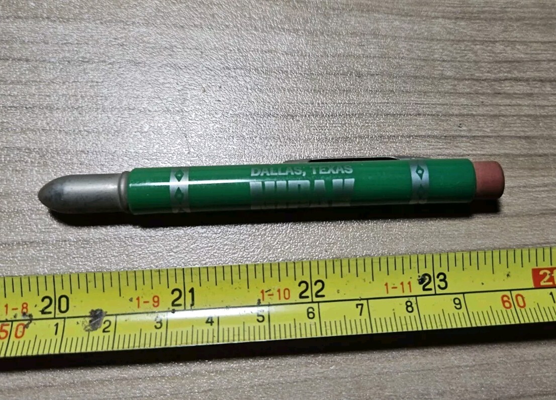 Vintage Nipak Fertilizer Dallas Texas Advertising Bullet Pencil