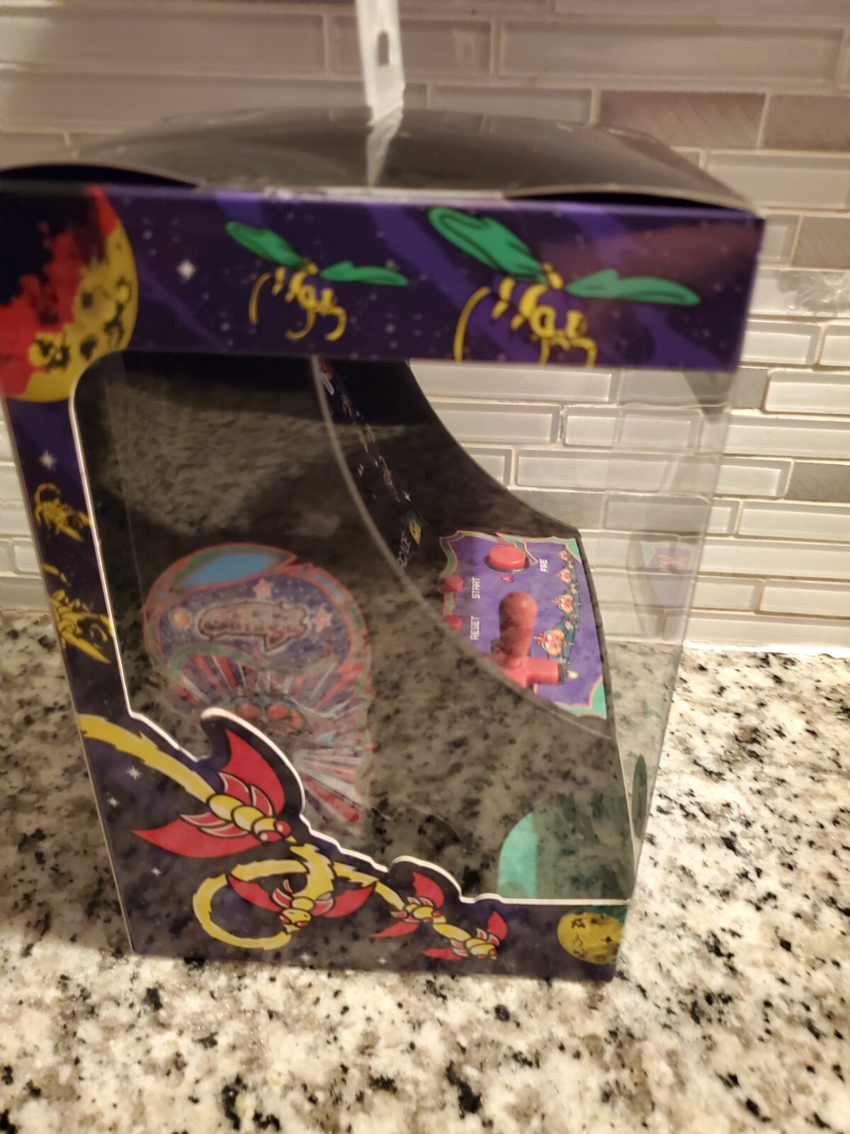 Galaga Micro Player Arcade Game. Bin#19