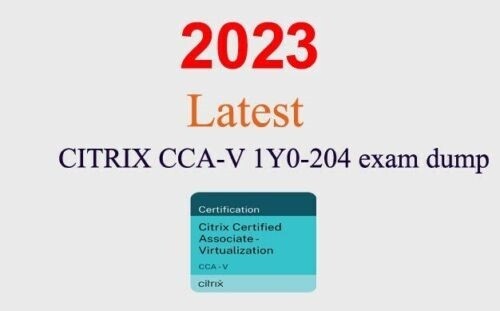 Citrix CCA-V 1Y0-204 Q&A GUARANTEED (1 month update)