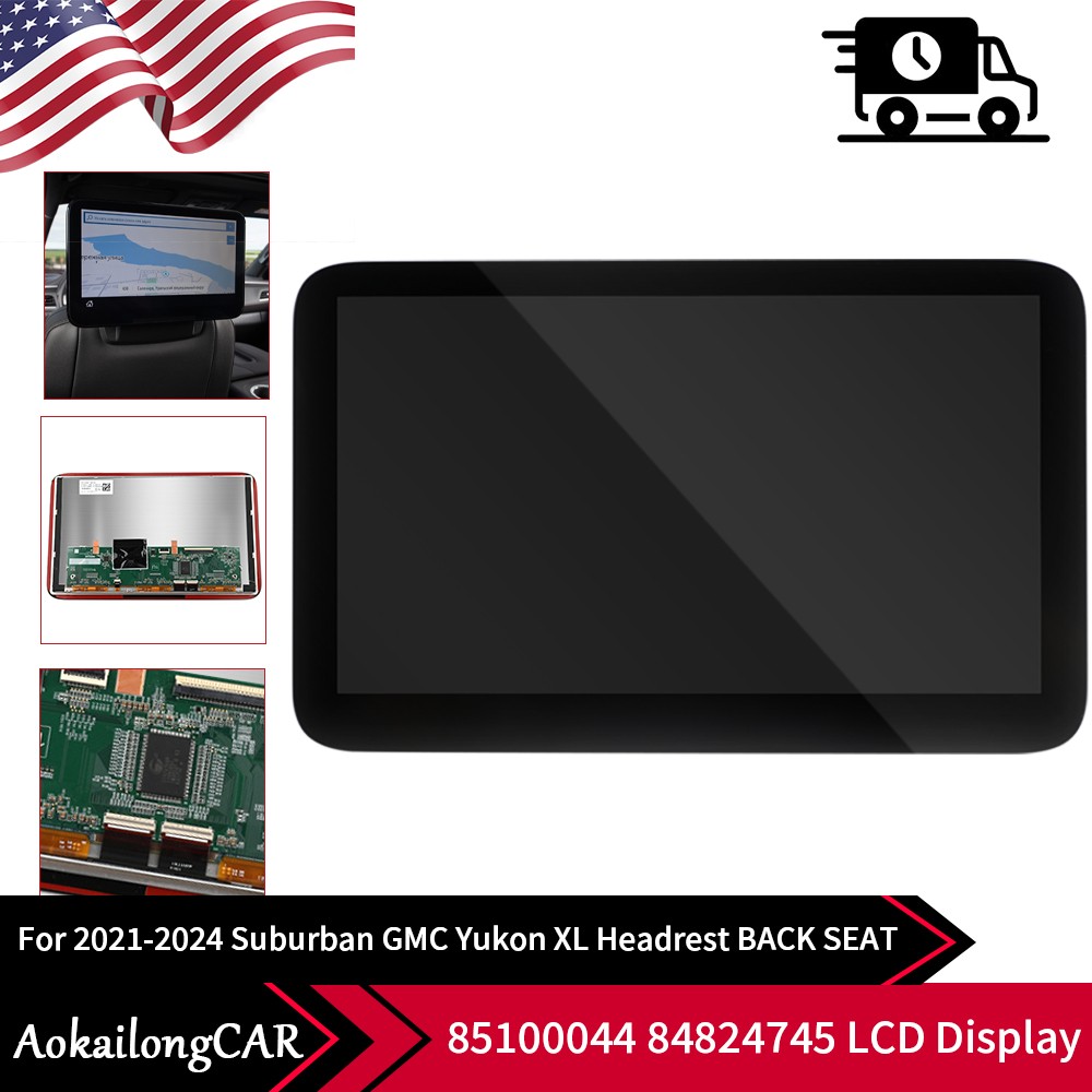 OEM 85100044 Rear Seat Screen12.6" LCD for 21-24 Suburban Yukon Tahoe Escalade