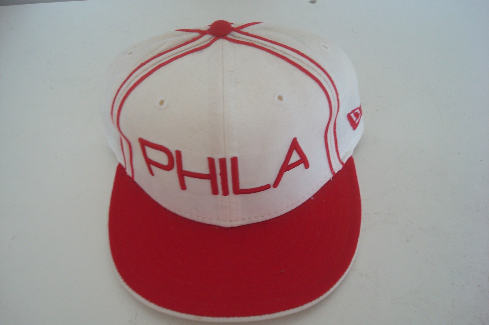 76ERS   FITTED 7  BEACH GOLF DEADSTOCK HAT CAP VINTAGE H3
