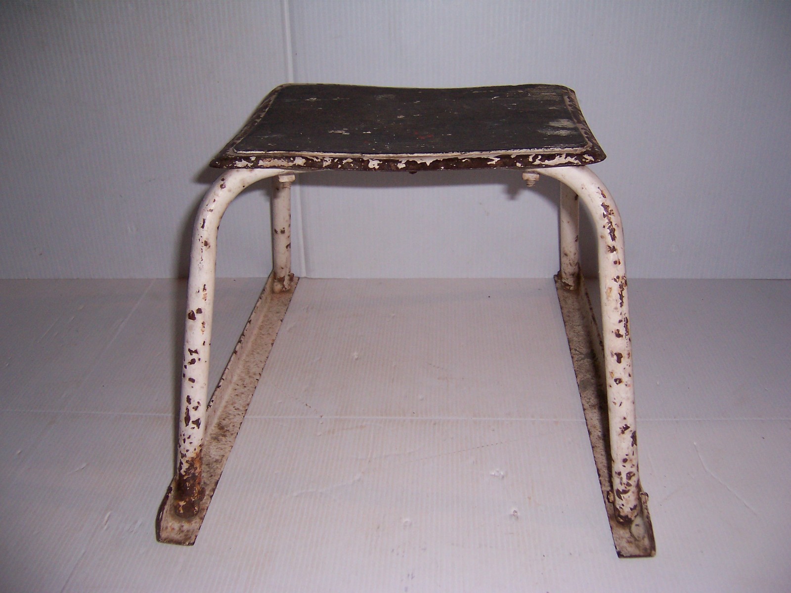 Vintage Metal Kitchen Utility Stool