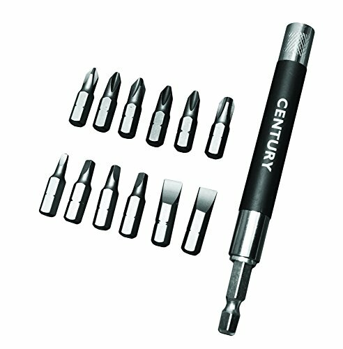 Century Drill & Tool 69014 13 Piece Screw Guide & Insert Bit Set