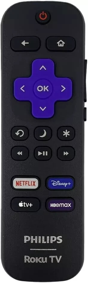 Original PHILIPS ROKU TV Remote RC-ALIR 3226001225 Netflix  APPLE+ Disney+ ROKU!